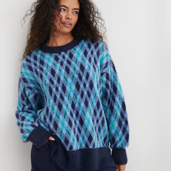 💙AERIE💙 FLURRY CREW NECK SWEATER - Picture 9 of 12